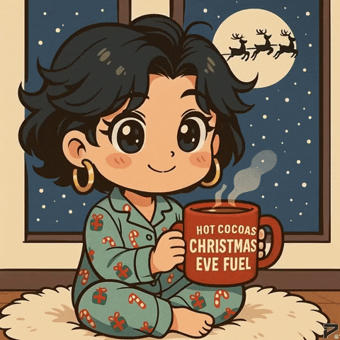 Christmas Spirit Hana GIF by Persona
