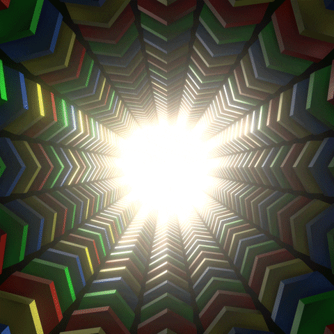 xponentialdesign psychedelic cash daily visuals GIF