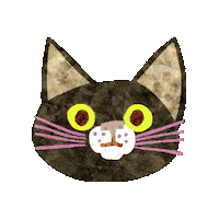 Cat Ribbon Sticker