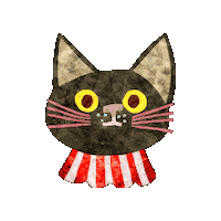 Cat Ribbon Sticker