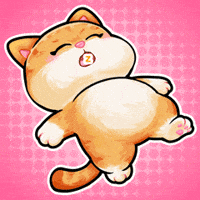 Sleepy Cat GIF by UpStudiosWorld