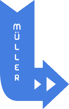Arrow Mueller Sticker by Lulububu Software GmbH