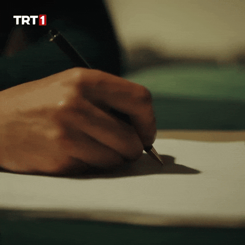 Study Signing GIF by TRT