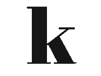 K Sticker by kochanow