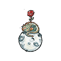 Sant Jordi Rosa Sticker