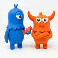 Awkward Blank Face GIF by Momo & Tulus