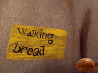 Walking Bread GIF by Alex Boya