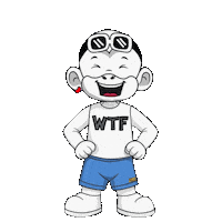 What The Wtf Sticker by Zhot