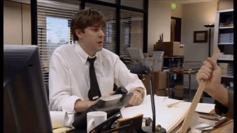 Lightfoot510 giphygifmaker the office dwight demarcation GIF