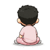 Sad Boy Not Talking Sticker