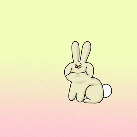 Easter Bunny GIF by GIPHY Studios 2021