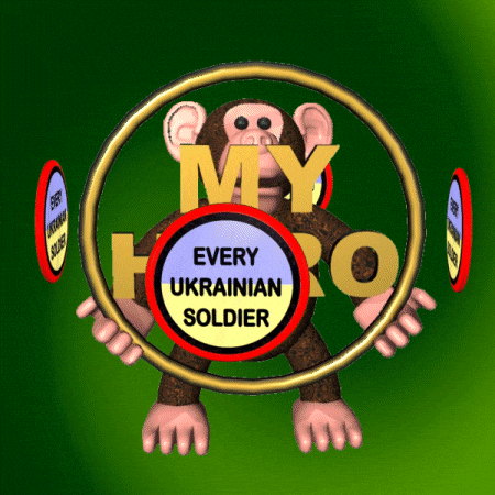 My Hero Monkey GIF