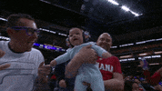 baby fan GIF by NBA