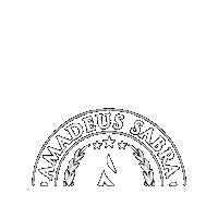 Amadeus_Sabra logo beauty salon lebanon Sticker