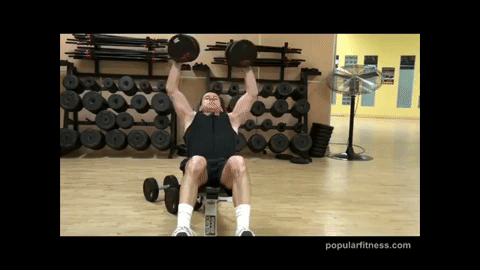 chest press GIF
