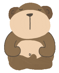 Relax Meditation Sticker by Perezópolis