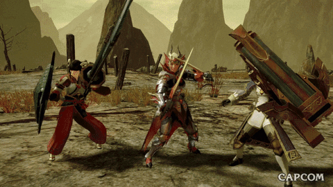 Video Game Hunter GIF by CAPCOM