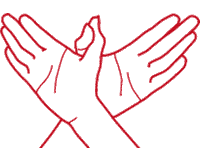 Hands Thunderbird Sticker by Southern Utah University
