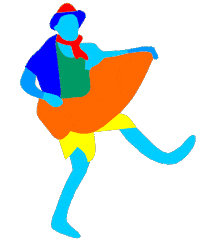 Can Can Fun Sticker by Ladypat