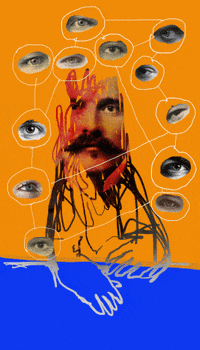 Art Face GIF by yux