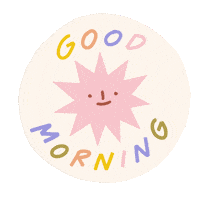 Good Morning Text Sticker by silviarossana