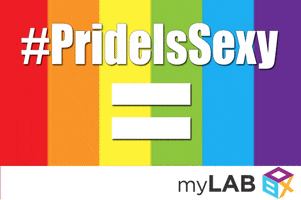 lgbt pride rainbow GIF by myLAB Box