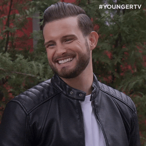 Josh Smiling GIF by YoungerTV
