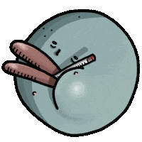 鬼うさ23 Sticker by ONIUSA