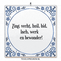 Nl Werk GIF by Tegelspreuken.nl