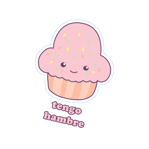 Comida Cupcake Sticker