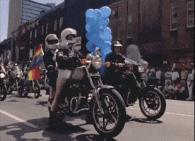 archivesontario pride toronto letsgo bikes GIF