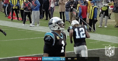 Flexing Carolina Panthers GIF by NFL
