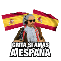 Españoles Orgullo Nacional Sticker