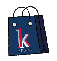 kinkortrijk shopping k shoppen kortrijk Sticker