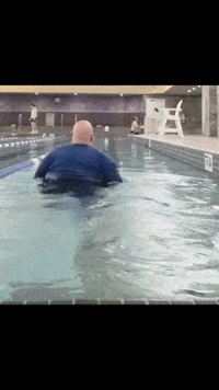 Big Guy Swimming GIF by Respective