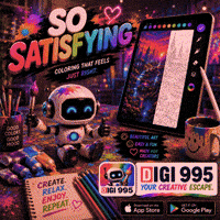 Satisfying Digital Art GIF by Digi 995