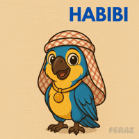 Macaw Habib GIF by Feraz NFT