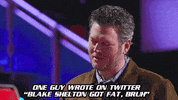 blake shelton television GIF by The Voice