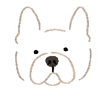French Bulldog Dog Sticker