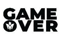 Game Over Sticker by Mortimer Apparel