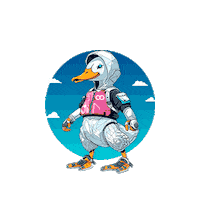 inventum2024 patobranco inventum inventum2024 euvouinventum Sticker