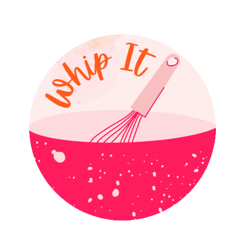 Pink Cooking Sticker