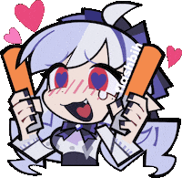 Vivian Glow Sticks Sticker