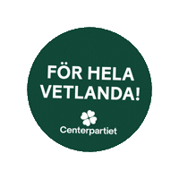 Vetlanda Sticker by Centerpartiet