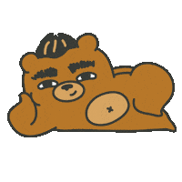 Happy Chill Sticker by maludbear