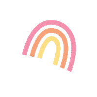 Rainbow Hearts Sticker by BoxLunch