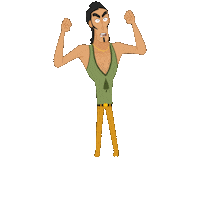 Camp Camp Cj Sticker by Rooster Teeth