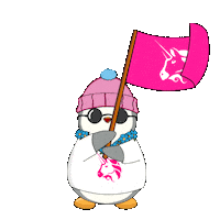 Crypto Penguin Sticker by Pudgy Penguins