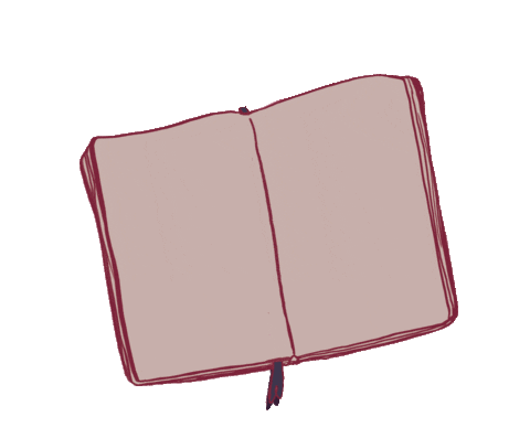 Book Journal Sticker