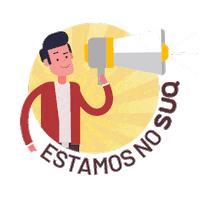 SUQAPP compredopequeno euapóioocomérciolocal pedenosuq estamosnosuq Sticker